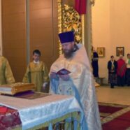 В праздник Светлого Христова Воскресения совершено ночное богослужение
